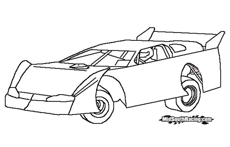 race car track coloring pages - photo #28