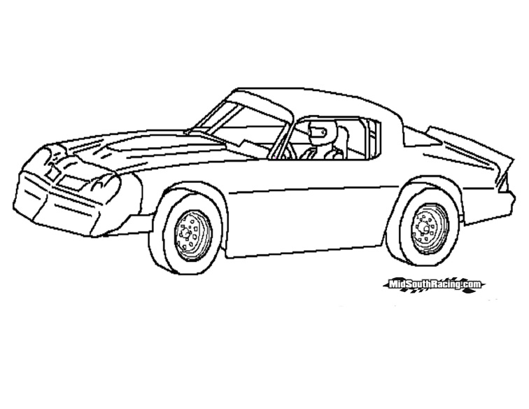 racing track coloring pages - photo #47